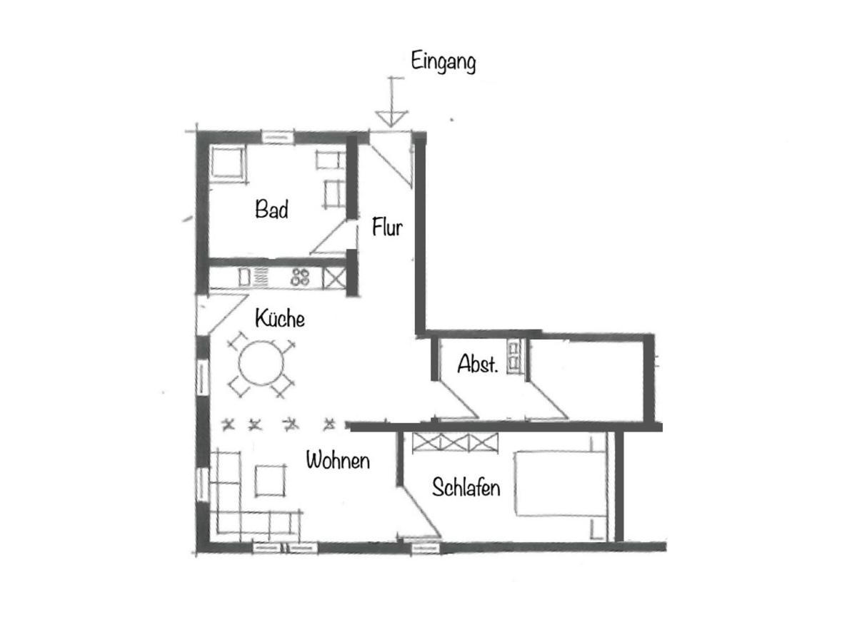 Gaesteappartements Mechels 维尔恩斯多夫 外观 照片